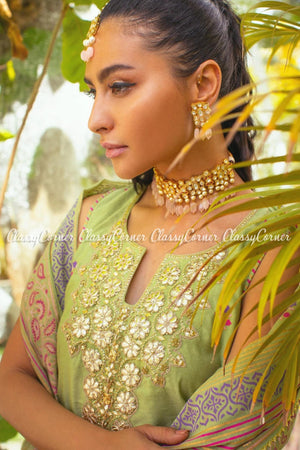 Yellow Heavy Designer Work Traditional/Festive Special Gharara Suit -  Indian Heavy Anarkali Lehenga Gowns Sharara Sarees Pakistani Dresses in  USA/UK/Canada/UAE - IndiaBoulevard